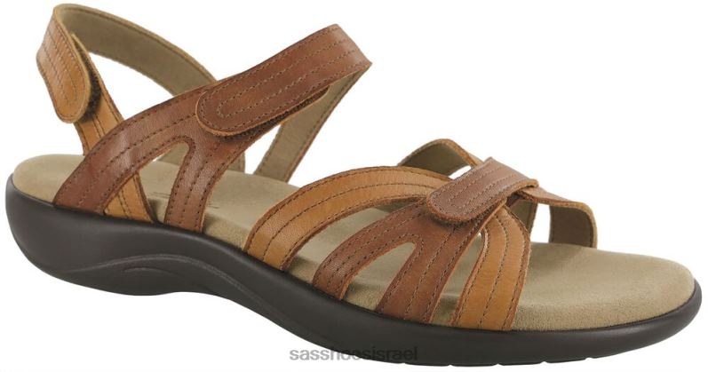 נשים SAS סנדל רצועת עקב מזח מגוון 2H2TF62 חוּם כֵּהֶה