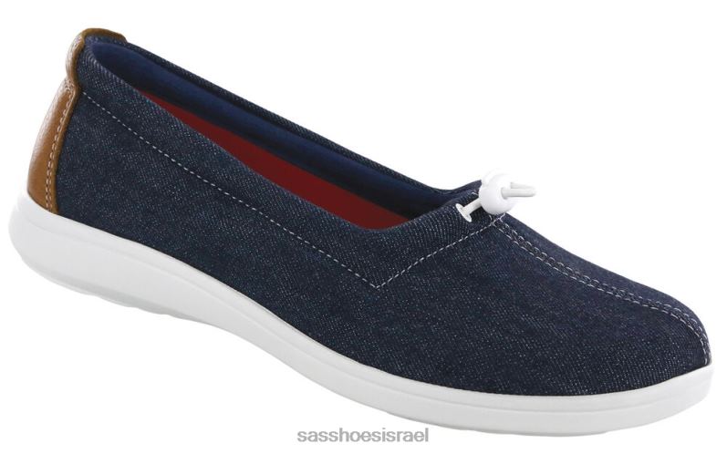 נשים SAS Slip on Loafer אקטיבי של Funk מגוון 2H2TF231 ג'ינס כחול