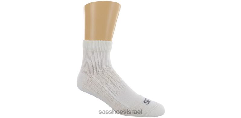 נשים SAS גרבי qtr crew סוכרתיים נוֹחַ 2H2TF463 לבן